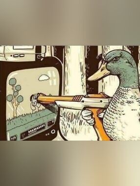 Custom Fridge Magnet Home Kitchen Decor Nintendo Duck Hunt